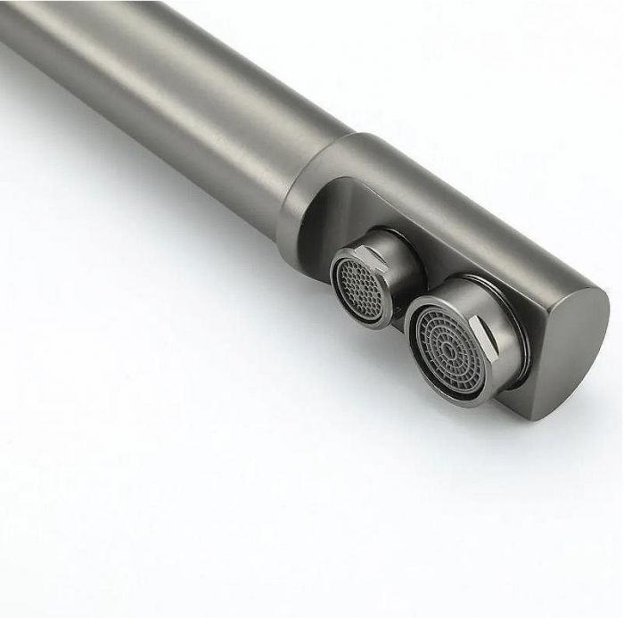 Смеситель для кухни Frap H52 F4352-9 Оружейная сталь