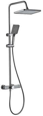 Душевая система Ekko E2512-21 цвет Темно-серый матовый