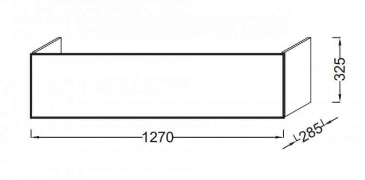 Основа для мебели Jacob Delafon Struktura EB1298-N18 Основа для мебели Jacob Delafon Struktura EB1298-N18