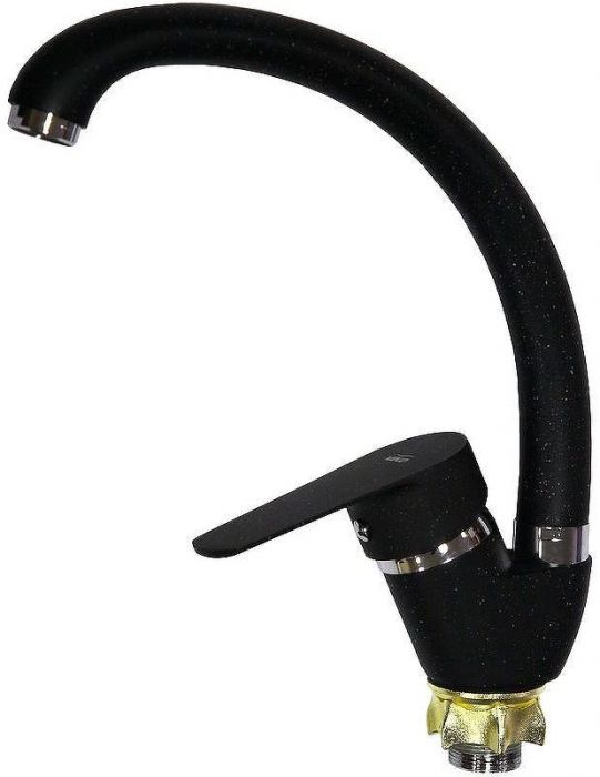 Смеситель для кухни Viko V-4524 Черный мрамор