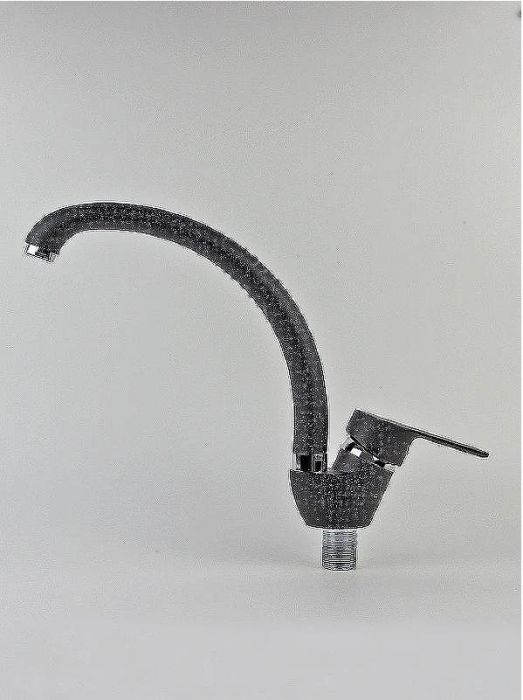 Смеситель для кухни Viko V-4524 Черный мрамор