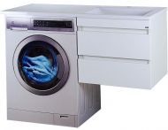 Тумба под раковину Misty Фостер 120 Э-Фос01055-012Я подвесная Белая