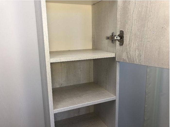 Шкаф пенал Comforty Верона 35 00004137140 подвесной Дуб белый