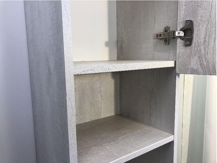 Шкаф пенал Comforty Верона 35 00004137140 подвесной Дуб белый