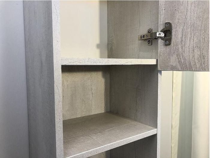 Шкаф пенал Comforty Верона 35 00004137140 подвесной Дуб белый