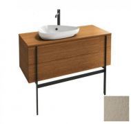 Тумба под раковину 120 см Jacob Delafon Nouvelle Vague EB3042-NR2 коричневая кожа Тумба под раковину 120 см Jacob Delafon Nouvelle Vague EB3042-NR2 коричневая кожа