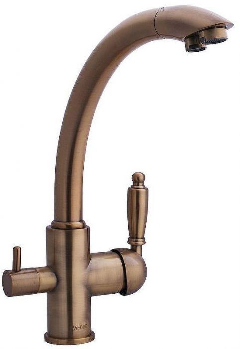 Смеситель для кухни Swedbe Selene Plus 8043 Бронза