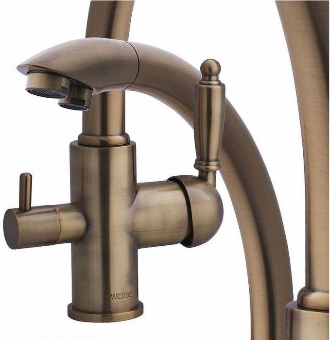 Смеситель для кухни Swedbe Selene Plus 8043 Бронза