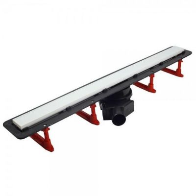 Душевой трап Pestan Confluo Frameless Line 850 White Glass 13701215 с решеткой