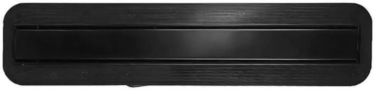 Душевой лоток Bettoserb Compact Line Matte Black 55 13702509BM с решеткой цвет Черный матовый / под плитку Душевой лоток Bettoserb Compact Line Matte Black 55 13702509BM с решеткой цвет Черный матовый / под плитку