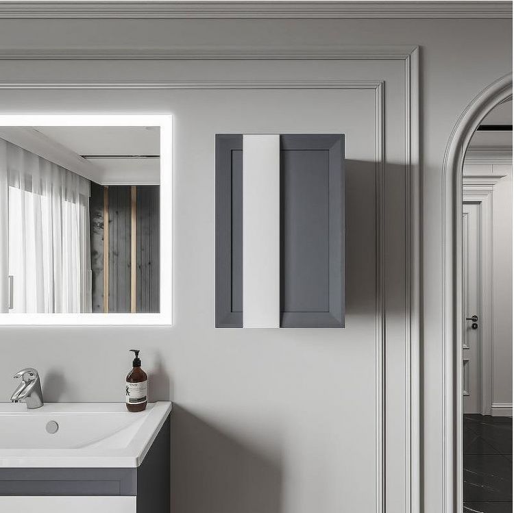 Подвесной шкаф Бриклаер Берлин 40 4627125416163 Оникс серый