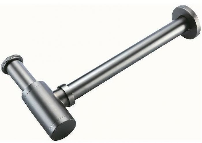 Сифон для раковины Boheme 609-SGM Оружейная сталь глянцевая