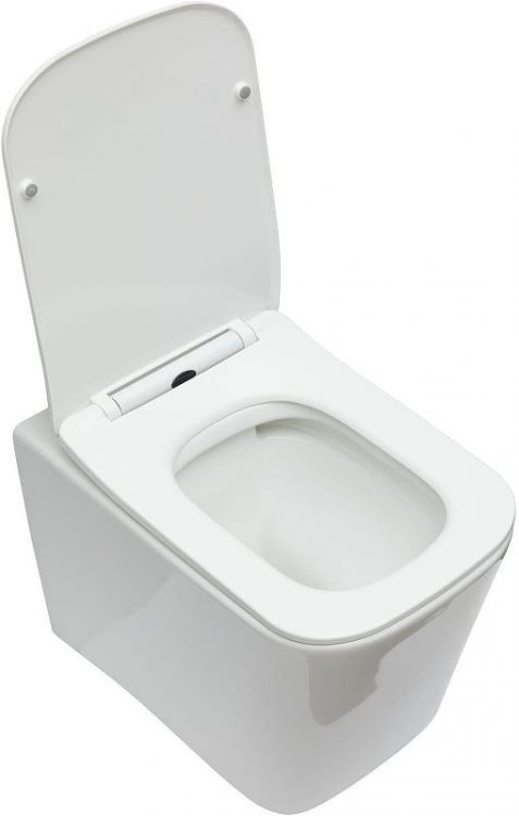 Унитаз Logan L2W 331868 подвесной цвет Белый с сиденьем Микролифт