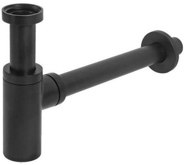 Сифон для раковины Grocenberg GB210BL Черный матовый