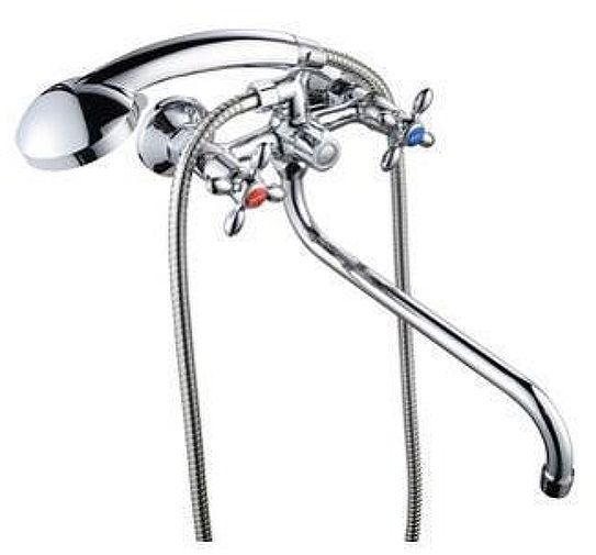 Смеситель для ванны Boou BA5318-3-C007-B702 универсальный цвет Хром