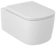 Унитаз Kludi Resa S 27WCSET53 подвесной цвет Белый матовый с сиденьем Микролифт