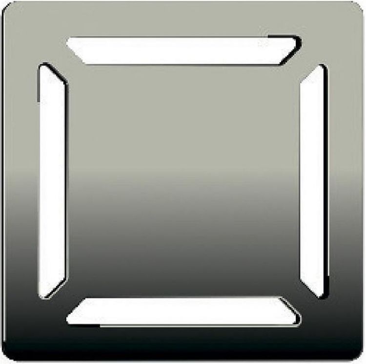 Душевой трап Berges Platz Norma 150x150 091059 с решеткой Хром