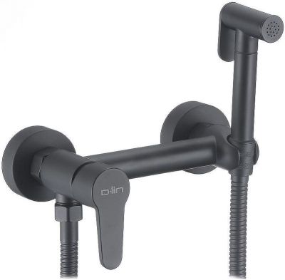 Гигиенический душ со смесителем D-Lin D180202-A Черный матовый