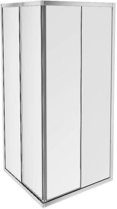Душевой уголок Jacob Delafon Serenity 90x90 E14A90-GA профиль Хром стекло прозрачное