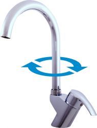 Смеситель SLEZAK RAV Rio R109.5/4, для кухни