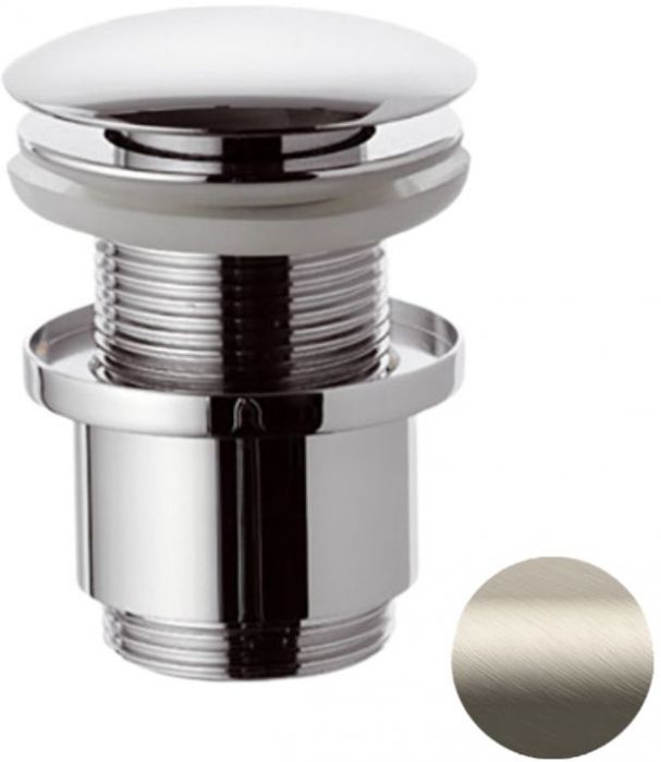 Донный клапан Remer 904CC2114XV click-clack цвет Сталь