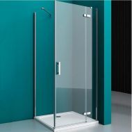 Душевой уголок BelBagno Kraft 90х100 KRAFT-AH-12-90/100-C-Cr-R профиль Хром стекло прозрачное
