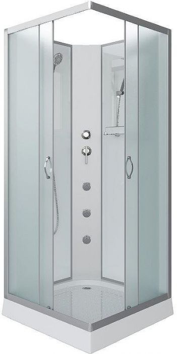 Душевая кабина Niagara Classic 90х90 NG-1101-14BKG с гидромассажем