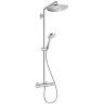 Hansgrohe Croma Select 280 1jet SHP Душевая система Showerpipe с термостатом, цвет: хром