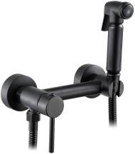 Гигиенический душ со смесителем Viko V-4928 Черный матовый Гигиенический душ со смесителем Viko V-4928 Черный матовый