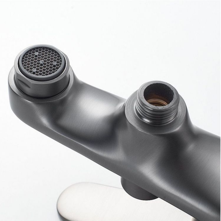 Смеситель для ванны Shevanik S6202T цвет Оружейная сталь Смеситель для ванны Shevanik S6202T цвет Оружейная сталь