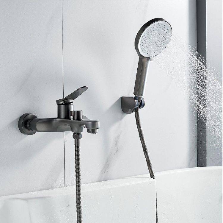 Смеситель для ванны Shevanik S6202T цвет Оружейная сталь Смеситель для ванны Shevanik S6202T цвет Оружейная сталь