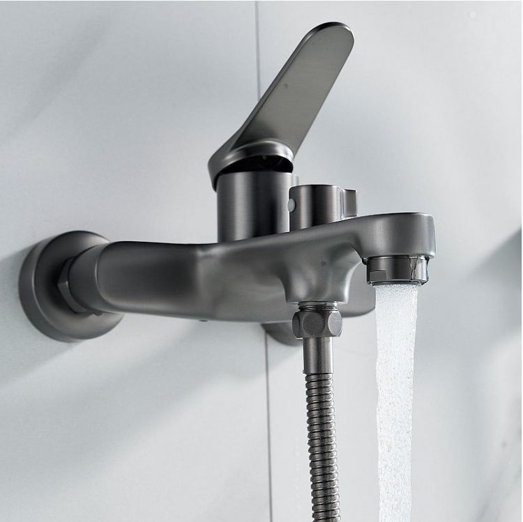 Смеситель для ванны Shevanik S6202T цвет Оружейная сталь Смеситель для ванны Shevanik S6202T цвет Оружейная сталь