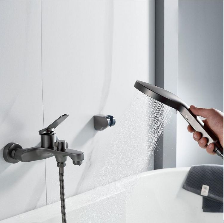 Смеситель для ванны Shevanik S6202T цвет Оружейная сталь Смеситель для ванны Shevanik S6202T цвет Оружейная сталь