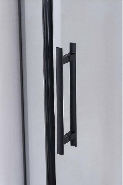 Душевой уголок Niagara Nova NG-6805-08 BLACK 90х90 профиль Черный стекло прозрачное