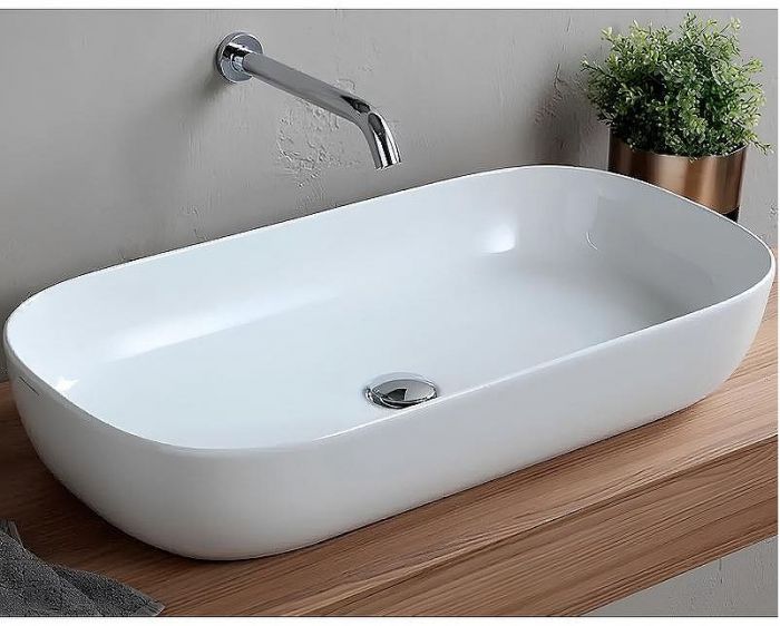 Раковина-чаша Scarabeo Glam 76 1803 Белая