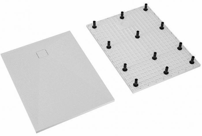 Душевой поддон из стеклопластика RGW TSS-W 140x80 553502814-01 Белый