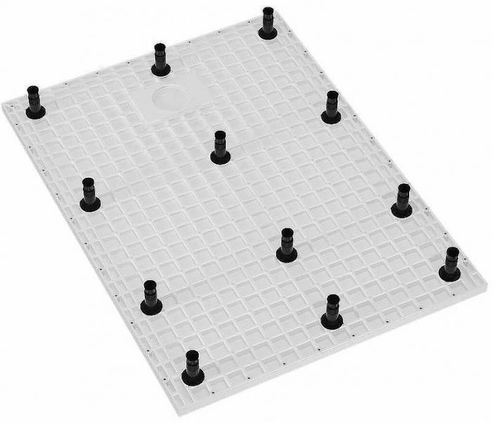 Душевой поддон из стеклопластика RGW TSS-W 140x80 553502814-01 Белый