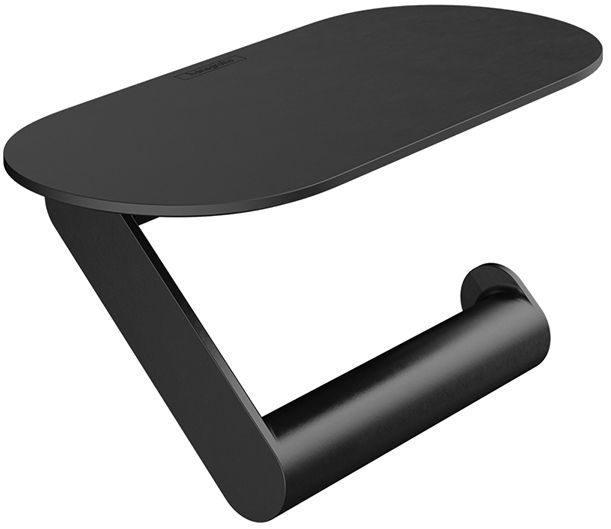 Hansgrohe WallStoris Держатель т/б с полкой, подвесной, цвет: черный матовый