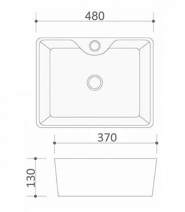 Раковина Maretti Umbria 48 UM13NS96-740 цвет Белый Раковина Maretti Umbria 48 UM13NS96-740 цвет Белый