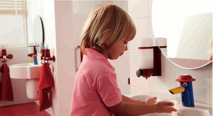 Раковина Geberit Bambini 60 326060000 детская Белая