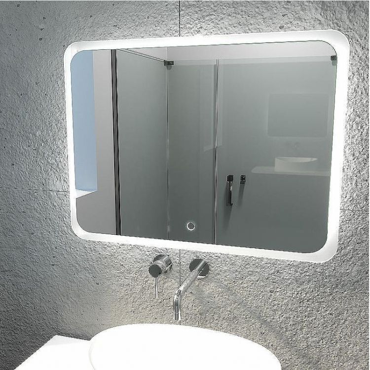 Зеркало Marka One Amour 80 У98566 с подсветкой с сенсорным выключателем Зеркало Marka One Amour 80 У98566 с подсветкой с сенсорным выключателем