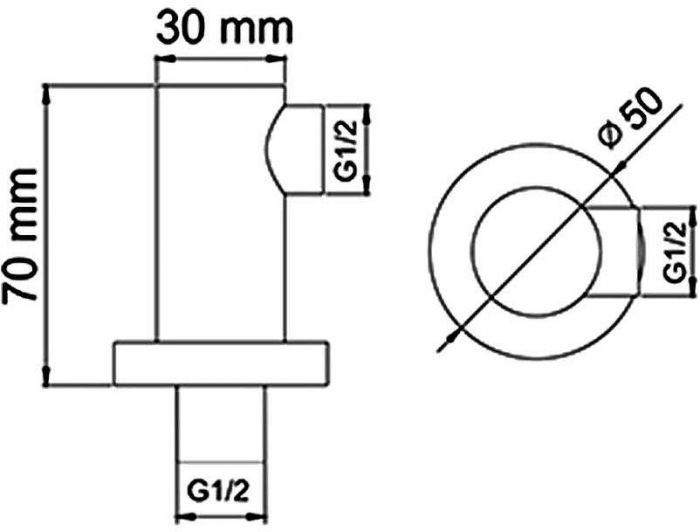 Душевая система WasserKRAFT Alme A16069 Хром