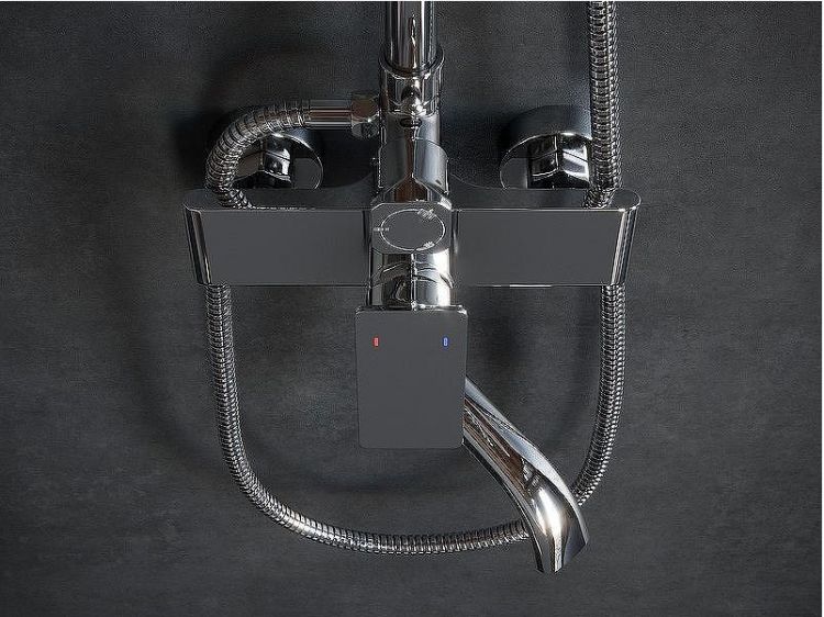 Душевая система Laguraty 17054 Хром