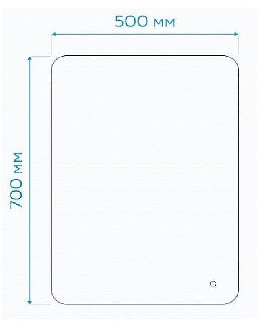 Зеркало Maretti Florenza 50 FL145070P16EL с подсветкой с сенсорным выключателем и диммером Зеркало Maretti Florenza 50 FL145070P16EL с подсветкой с сенсорным выключателем и диммером