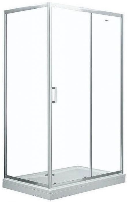 Душевая дверь Aquanet SD-1000A 100 273604 профиль Хром стекло прозрачное
