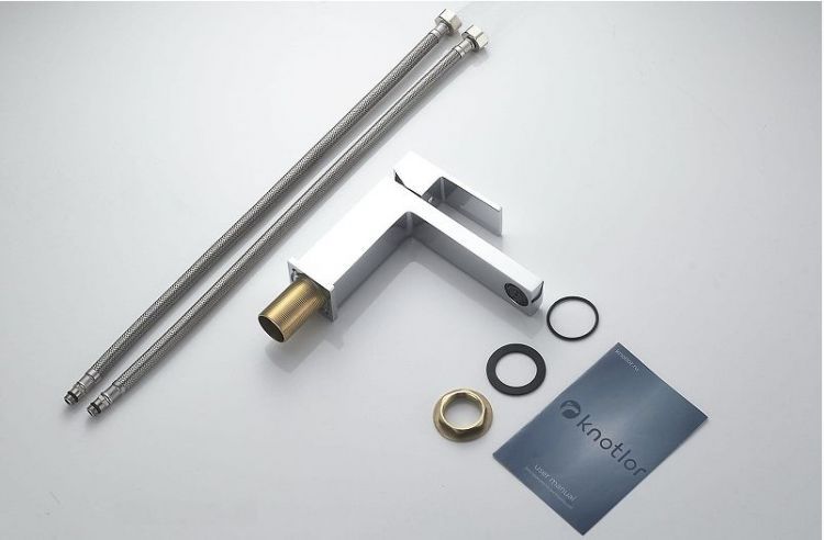 Смеситель для раковины Knotlor Stable KN-20 цвет Хром Смеситель для раковины Knotlor Stable KN-20 цвет Хром