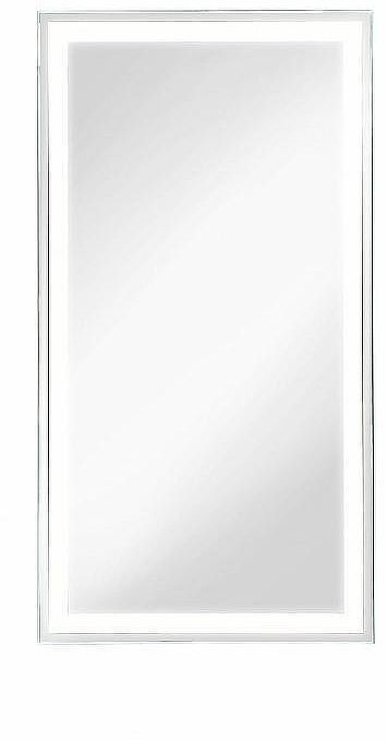 Зеркальный шкаф Art&Max Techno AM-Tec-350-650-1D-L-DS-F с подсветкой с сенсорным выключателем Белый