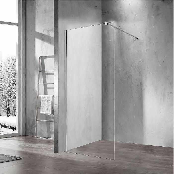 Душевая перегородка Vincea Walk-In 110 VSW-1H110CL профиль Хром стекло прозрачное