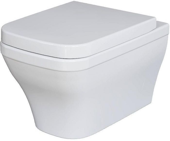 Унитаз Ambassador Benefit 203T20001R подвесной Белый глянцевый без сиденья