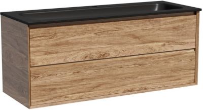 Тумба подвесная SANCOS под раковину Marmi 2.0, дуб чарльстон 1195х445х520, MR2.0120ECH